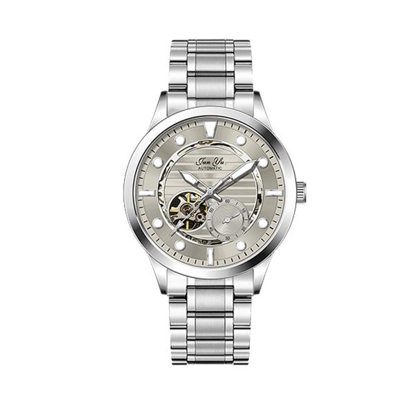 Luminous Waterproof Mechanical Watch Formal Wristwatch Men Holiday Gift