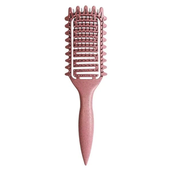 Curl Define Styling Brush - Hollow Out Detangling Hair Brush for Wet Curly