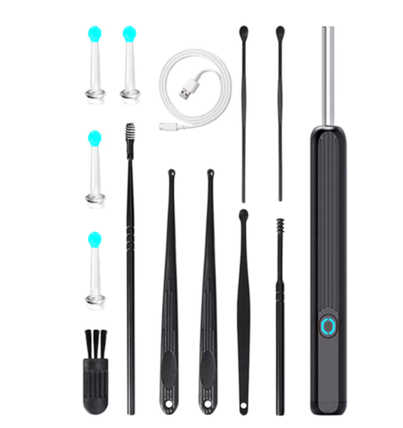 Ear Cleaner, 1296P HD Camera, LED Illumination