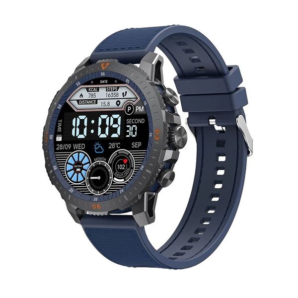 LC313 - IP68 Waterproof Smart Watch With 100+ Sports Modes - Blue
