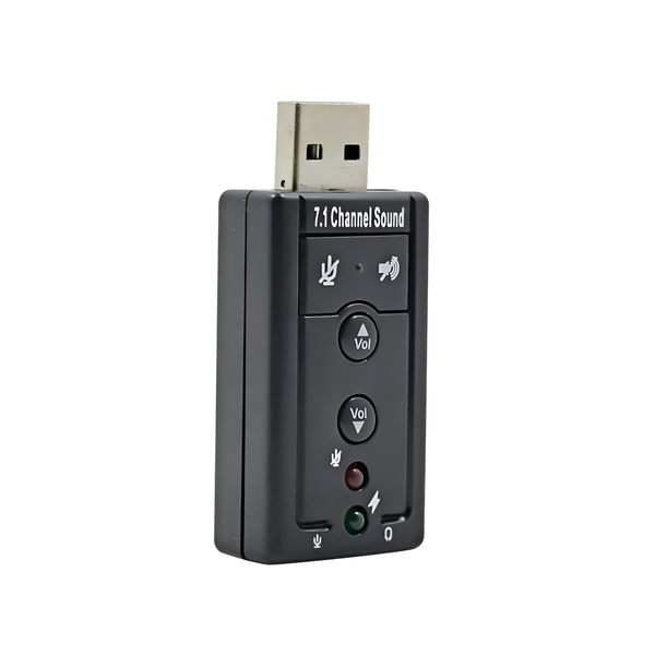 High Fidelity AU-7.1 External USB Sound Card with 7.1 Channel Support