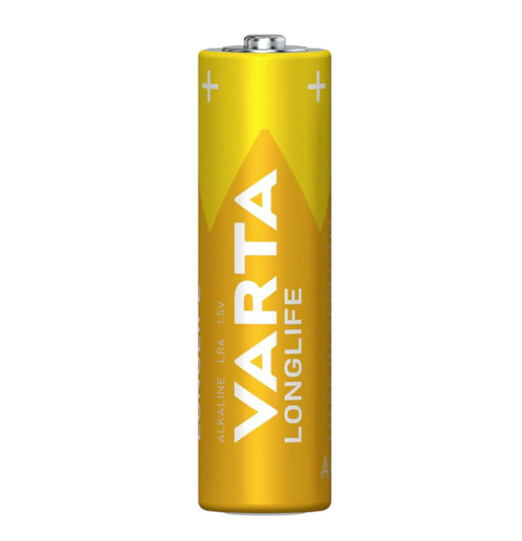 Varta - Long Life AA Batteries Pack Of 2 x 2