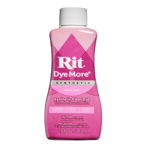 Rit DyeMore Synthetic Fibre Dye - Super Pink 207ml