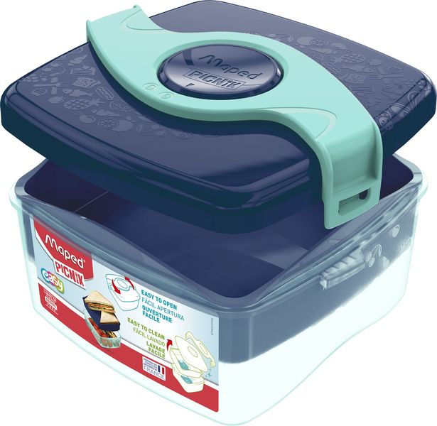 Maped Picnik Origins Lunch Box - Blue/Green