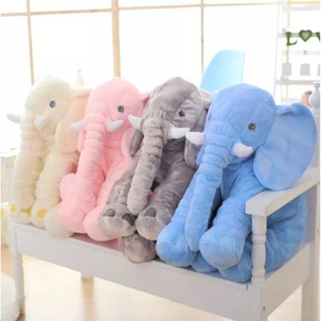 Plush elephant shop pillow toy