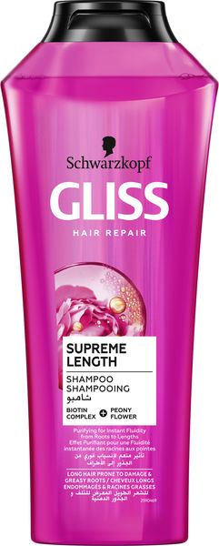 Schwarzkopf Gliss Supreme Length Shampoo - 400ml