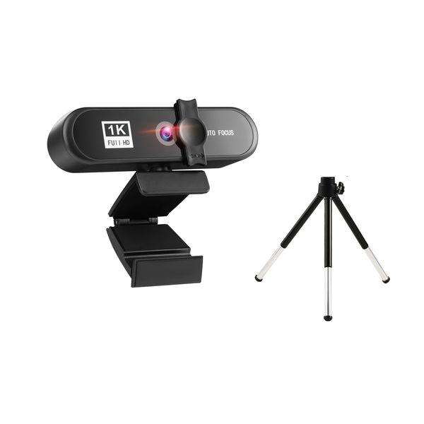 1K Full HD USB Webcam Auto Focus Web Camera For PC Laptop With Microphone