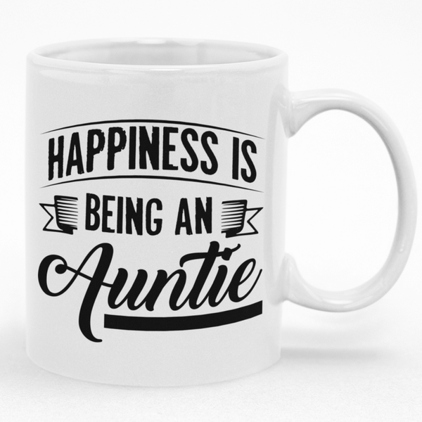 Happiness Is Being An Auntie Mug