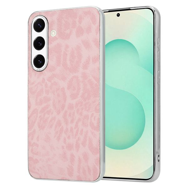 Luxury Leopard Print Cover Compatible with Samsung Galaxy S25 Ultra