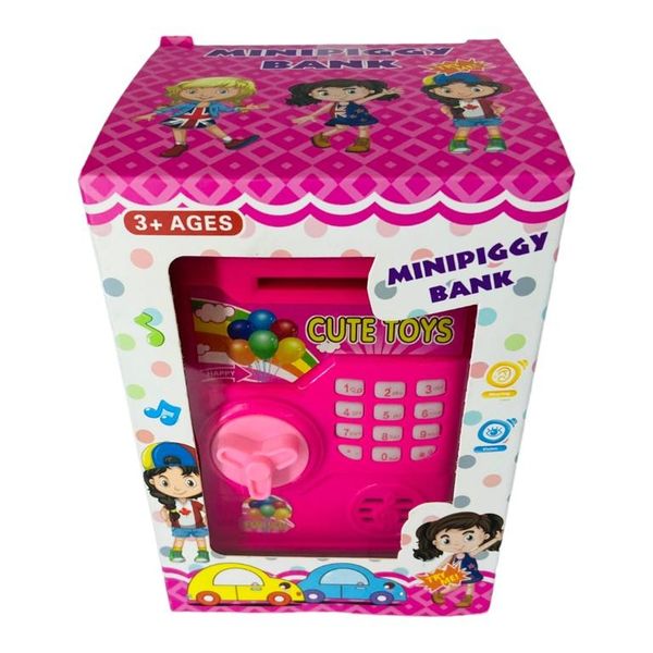Pink Cute Mini Piggy Bank - Fun Savings Toy for Kids