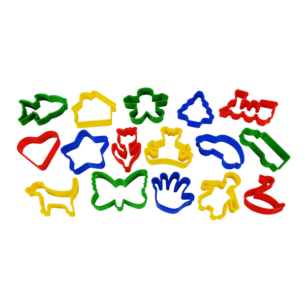 Greenbean - Pretend &amp; Play - Large Cookie Cutter Set - 16 Pieces