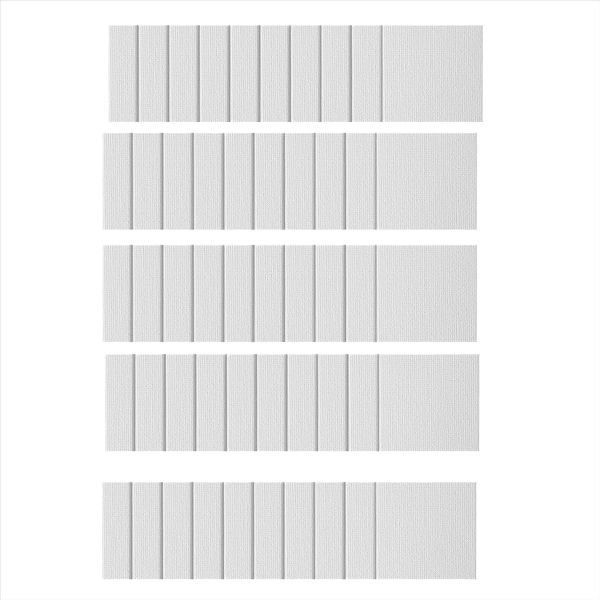 50 Pcs Magnetic Painting Canvas Panel 3x3 Inches for Painting Tile Art