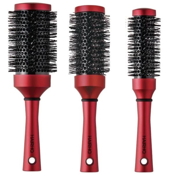 HAIRHQ Professional Vented Hair Brush Set (3 piece)