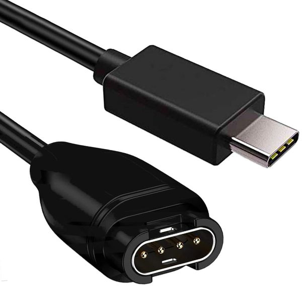 Replacement USB Type-C Charger Cable Compatible with Garmin Fenix / Instinct / Forerunner