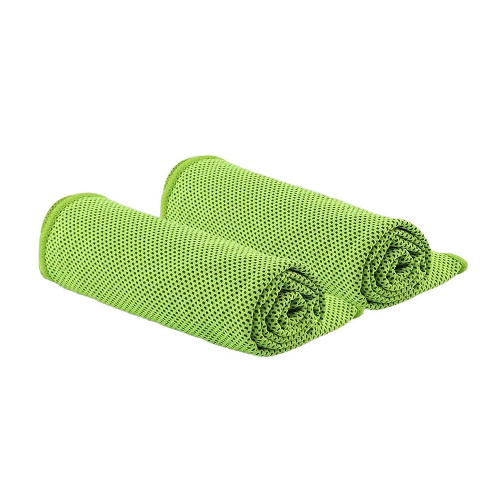 Mitzuma Green Cooling Towel Set of 2 Shop Today. Get it Tomorrow