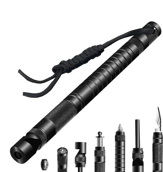 9 In 1 Survival Gear Kits for Outdoor Camping, Hiking, and Hunting