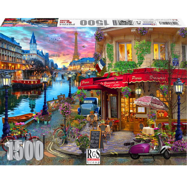 RGS Group On the Seine 1500 Piece Jigsaw Puzzle