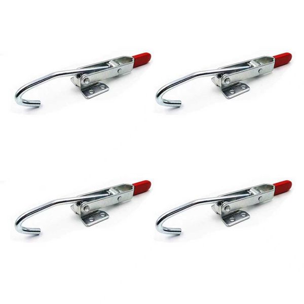 4 Pack 170KG Holding J Hook Type Toggle Clamp,451