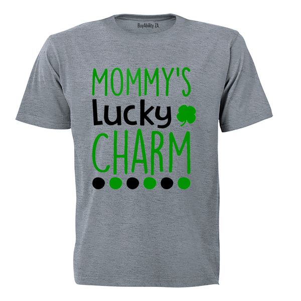 Mommy's Lucky Charm - St. Patricks Day - Kids T-Shirt