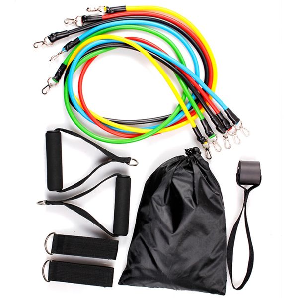 Resistance Bands 11 Piece Set (45KG)