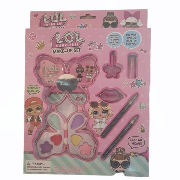 Kid's Make Up Butterfly Set - Children's Make Up Play Set - Toys for Girls