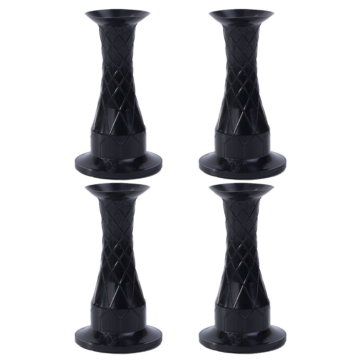 PVC Suction Cup Wall Mount Door Holder Door Stopper - 4 Pack