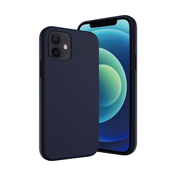 Switcheasy Skin Silicone Case For iPhone 12 MINI - Classic Blue