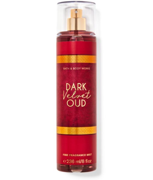 Bath and Body Works Dark Velvet Oud Fragrance Body Mist (Parallel Import)