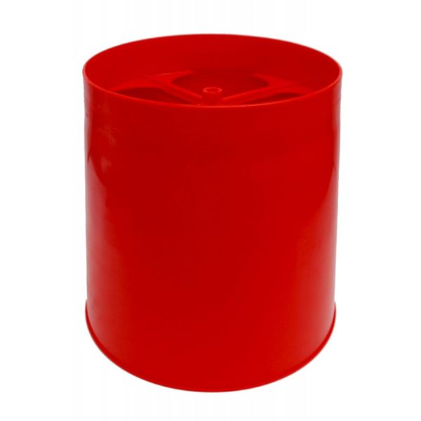 Poltek - Tube Feeder - Poultry Feeder - Red - Bulk Pack of 2