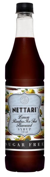 Nettari Lemon Rooibos Sugar Free Flavoured Syrup 750ml