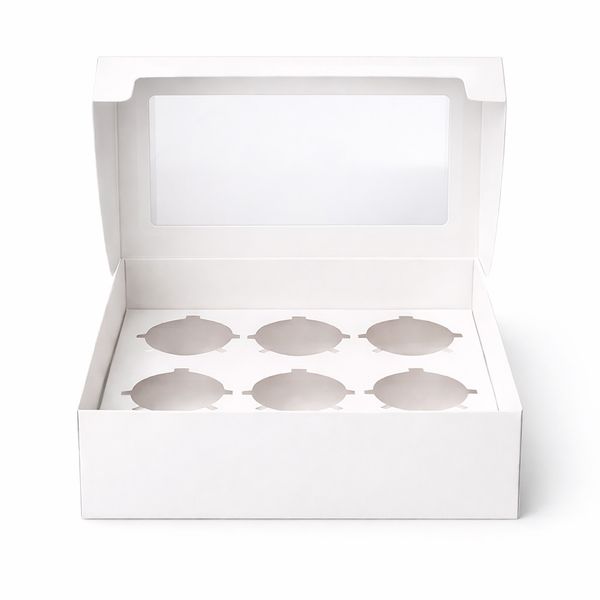 Holds 6 Cupcakes Per Box image