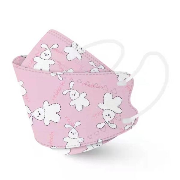 Bunnies KF94 Kiddies Masks - 10 Pack - Pink