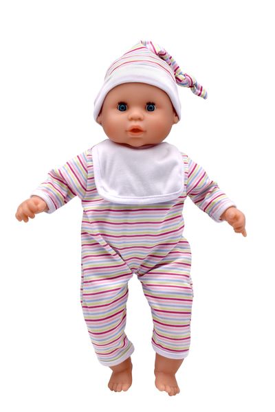 Talking Doll - Babby Babbles 38cm (15") - Interactive Play, Cuddles, Sounds