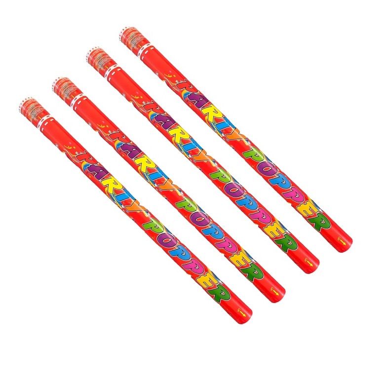 Giant Confetti Party Popper Cannon 78cm (Set of 4) Buy Online in
