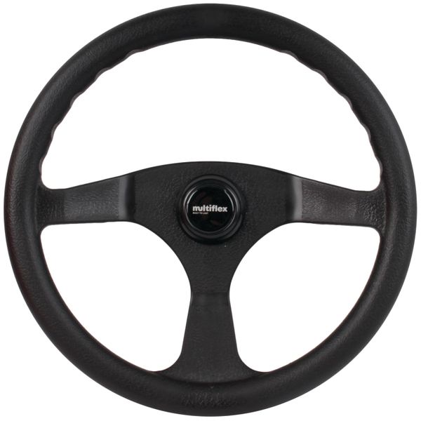 MultiFlex Steering Wheel for Boats - 350mm (Black)