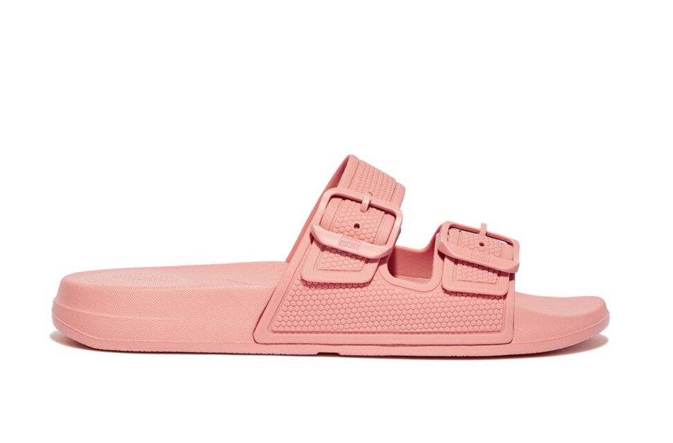 FitFlop iQushion Two Bar Buckle Slides Corralina | Shop Today. Get it ...