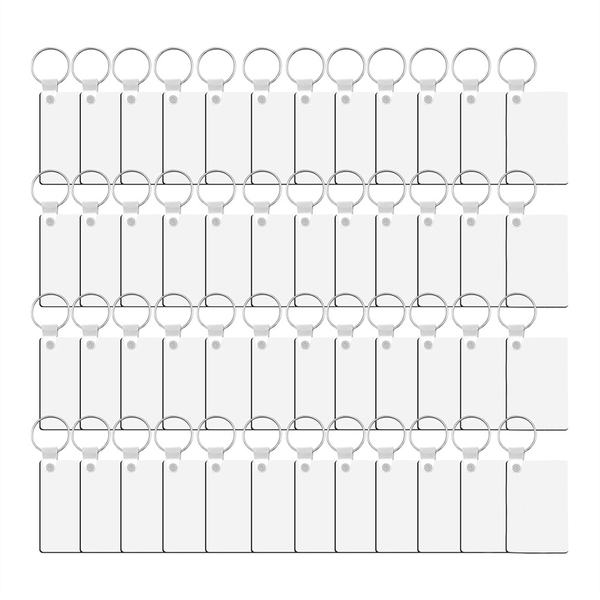 180 PCS Sublimation Keychains in Bulk, Suitable for DIY