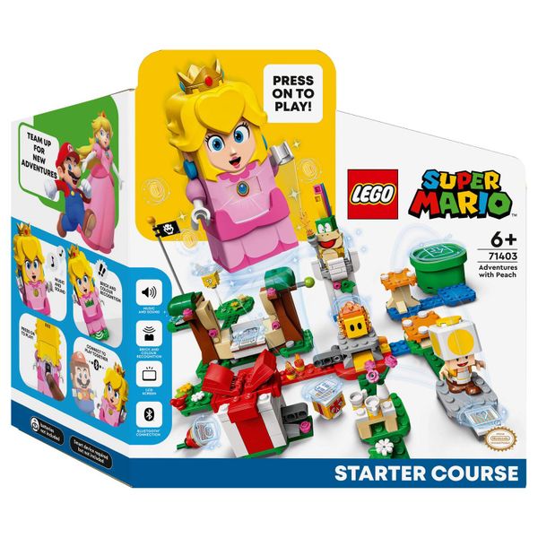 LEGO® Super Mario™ Adventures with Peach Starter Course 71403 Building Toy Set (354 Pieces)
