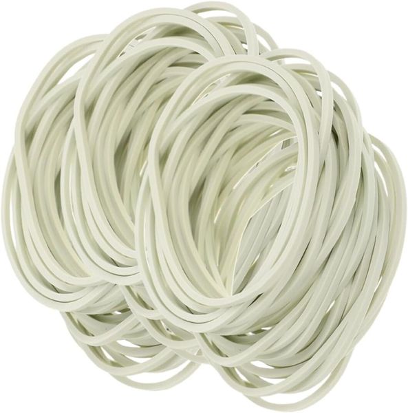 White Heavy Duty Rubber 500g Bulk Strong Elastic Bands for Office