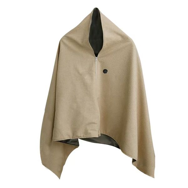 85 x 150cm Electric Wearable Warmer Blanket Shawl With Zipper