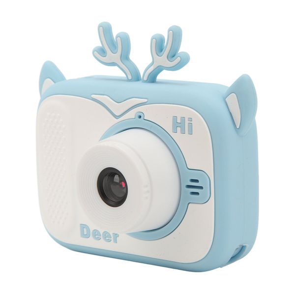 Kids Digital Camcorder 2.0 Inch Screen 1080P Dual Camera Blue