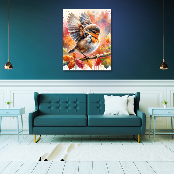 Canvas Wall Art Decor - Fantasy Bird Artwork