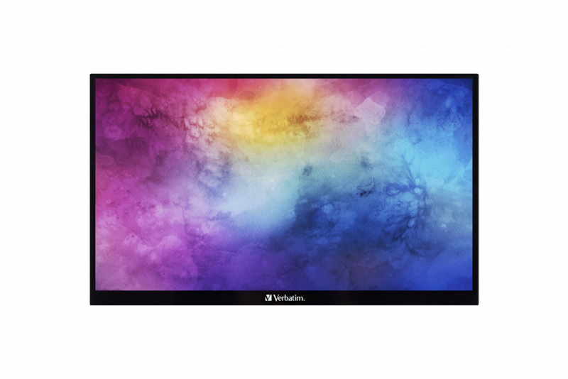 Verbatim Portable Touchscreen Monitor 15.6'' Full Hd 10s0p Metal Housing
