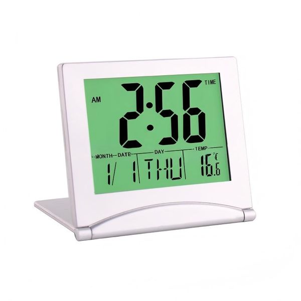 Projection Alarm Clock with Calendar, Thermometer &amp; Weather Station