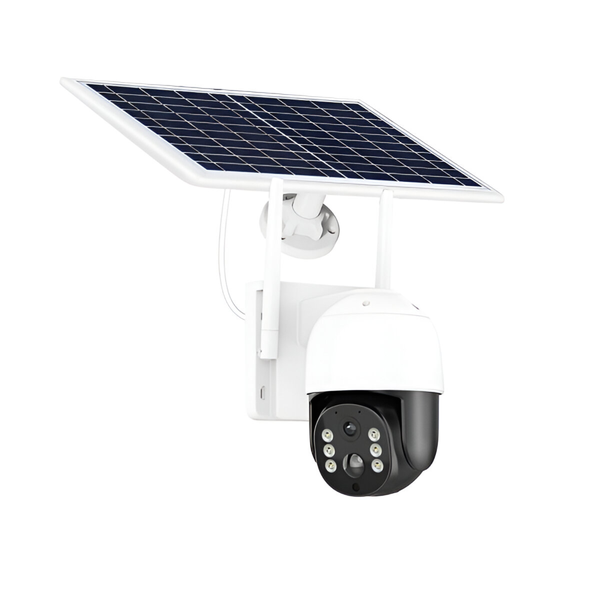 Wireless 4G Solar Camera - 2-Way Audio, Weatherproof, App Controlled