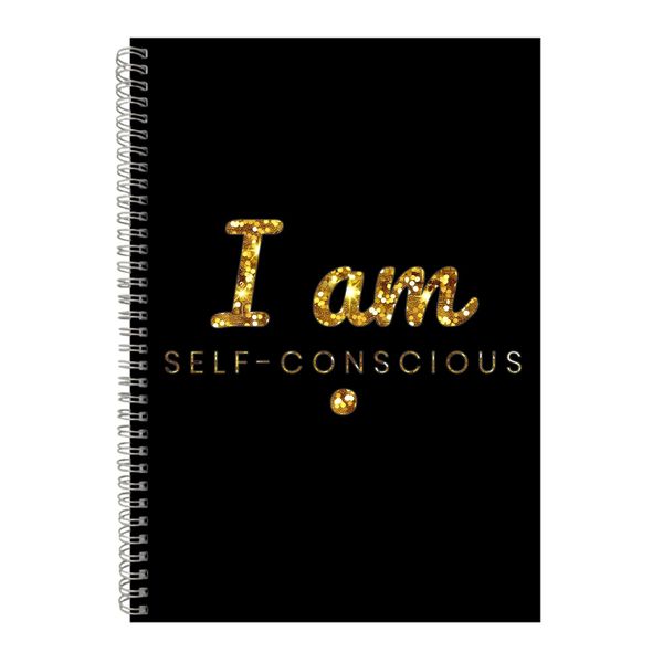 I am A4 Notebook Spiral Lined Motivational Sayings Graphic Notepad Gift 248