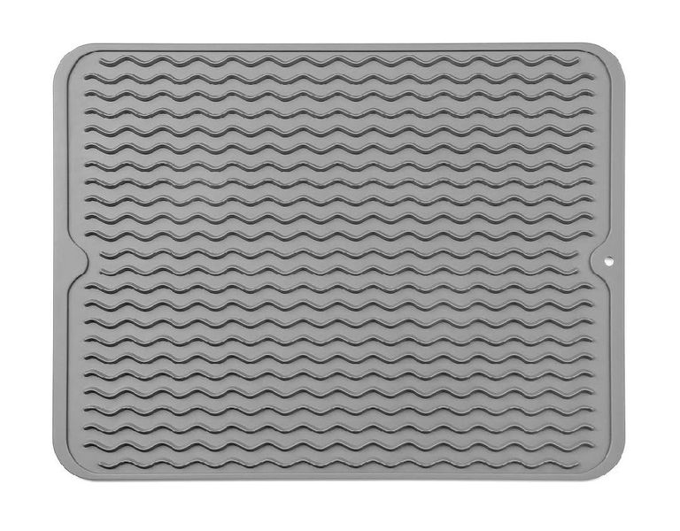 Silicone Dish Drying Mat, 16x12" Multipurpose Heat-Resistant Kitchen Pad