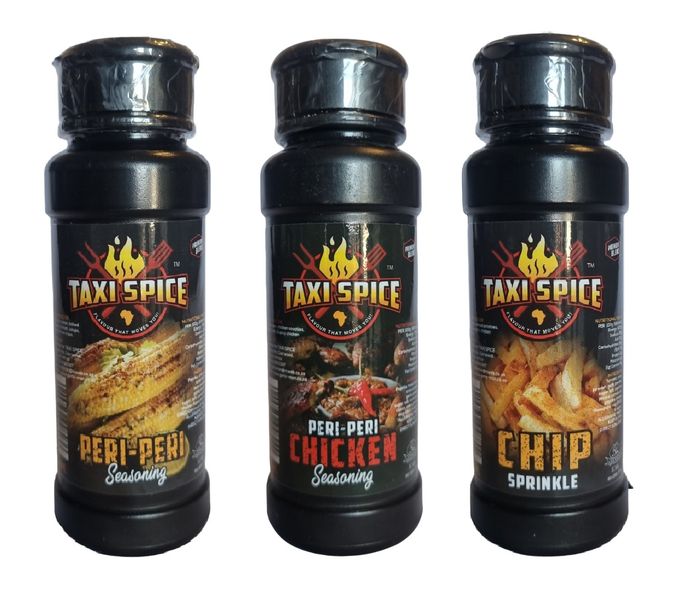 TaxiSpice - Peri-Peri Flavor Explosion Trio - 3 x 200ml Seasoning