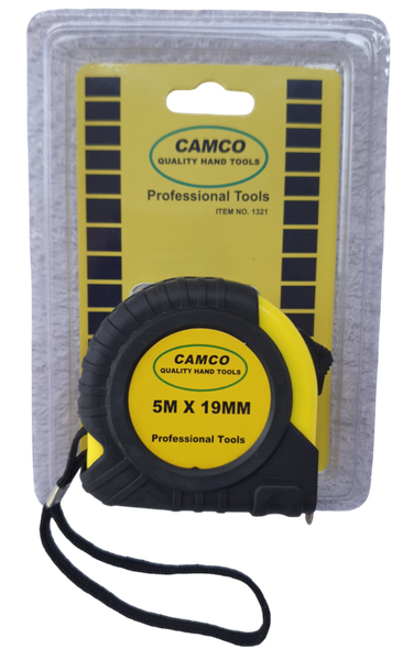Camco 5 Meter Tape Measure - Rubber