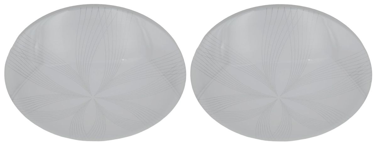 30W LED Round Shape With Starlight Patterned Ceiling Light - 2 Pack